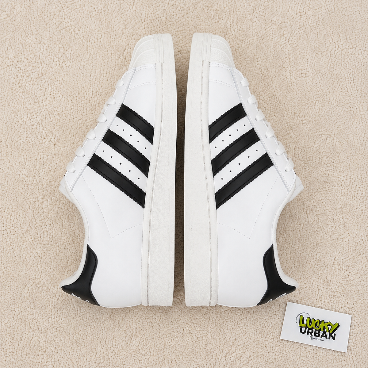 ADIDAS SUPERSTAR BRANCO / PRETO