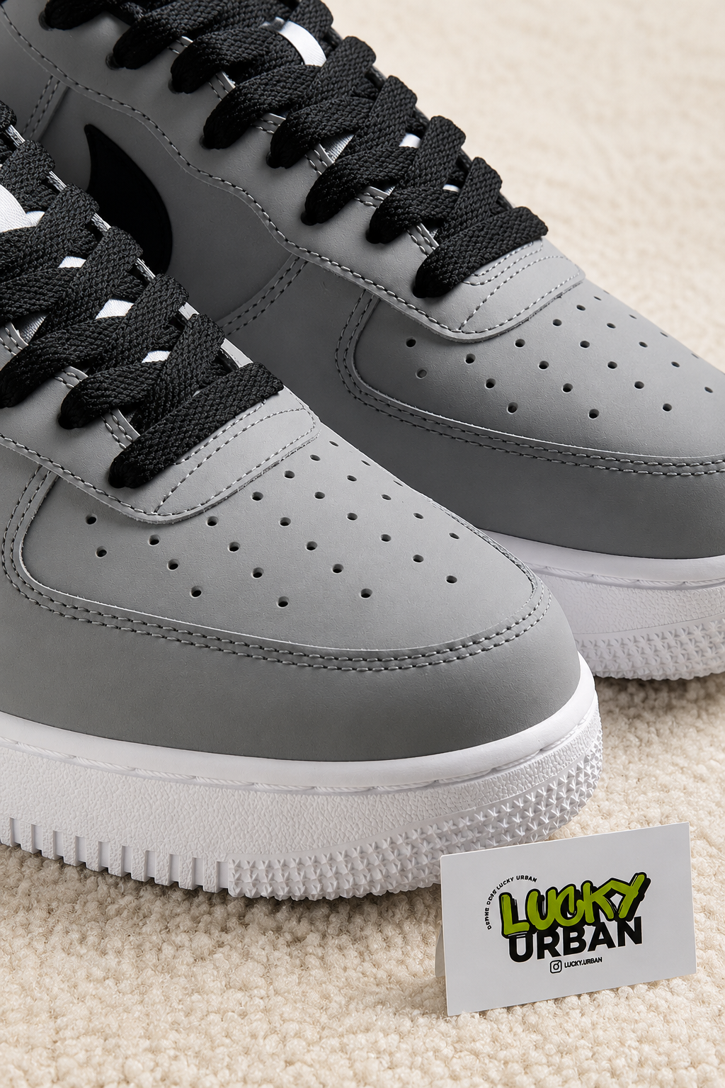 NIKE AIR FORCE 1 LOW CINZA / PRETO