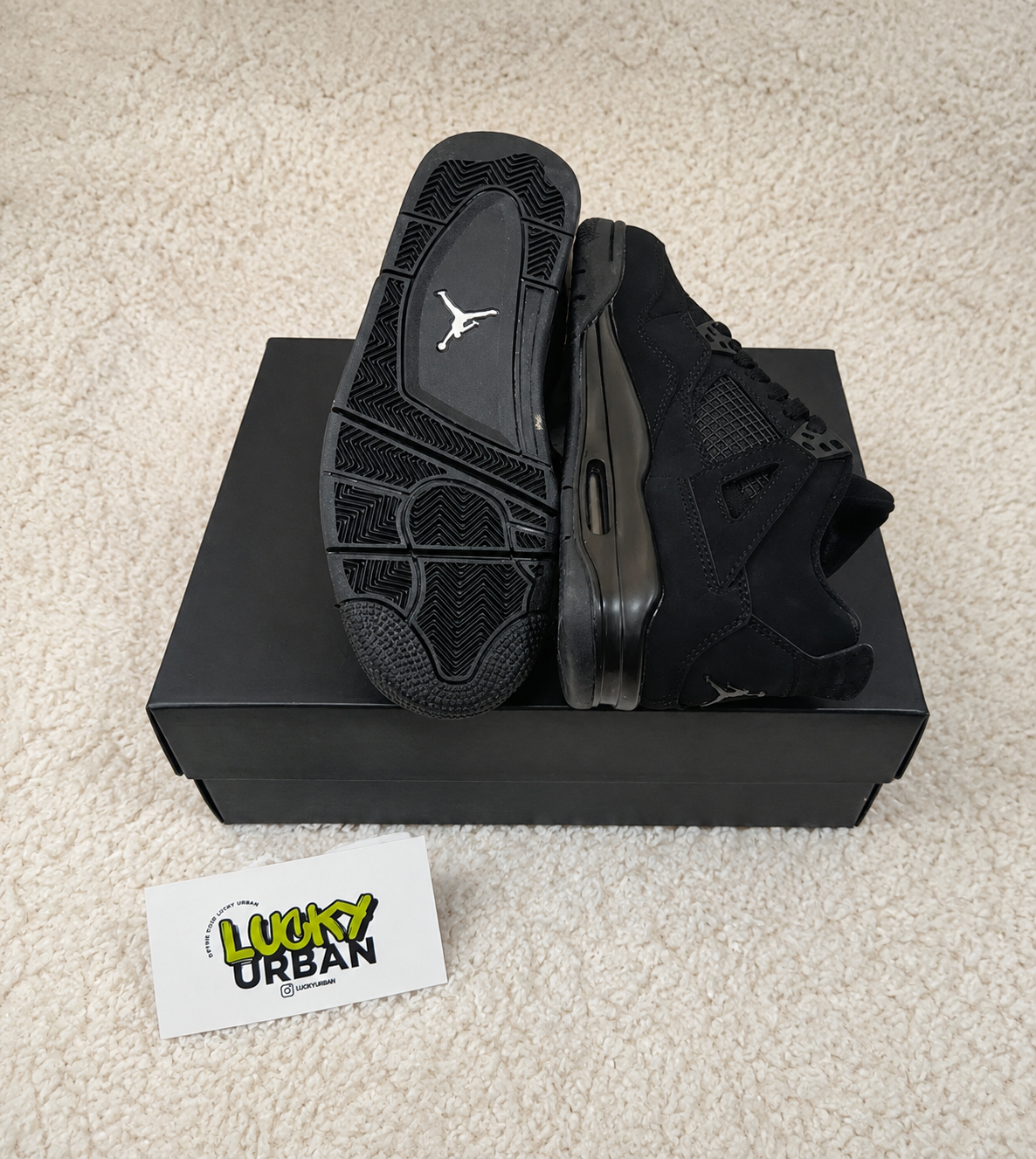 AIR JORDAN 4 RETRO PRETO