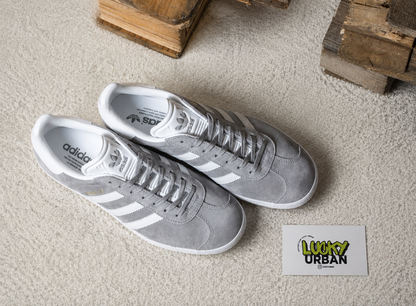 ADIDAS GAZELLE CINZA / BRANCO