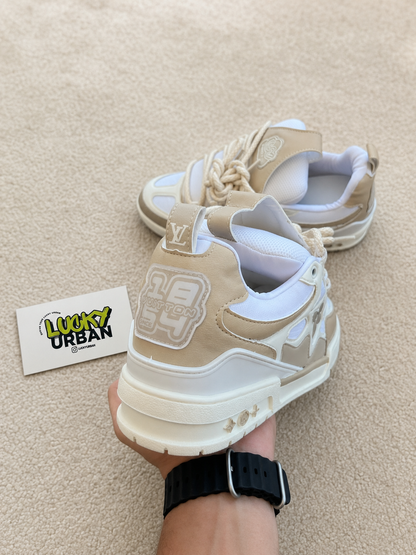 LOUIS VUITTON LV SKATE BEGE / BRANCO
