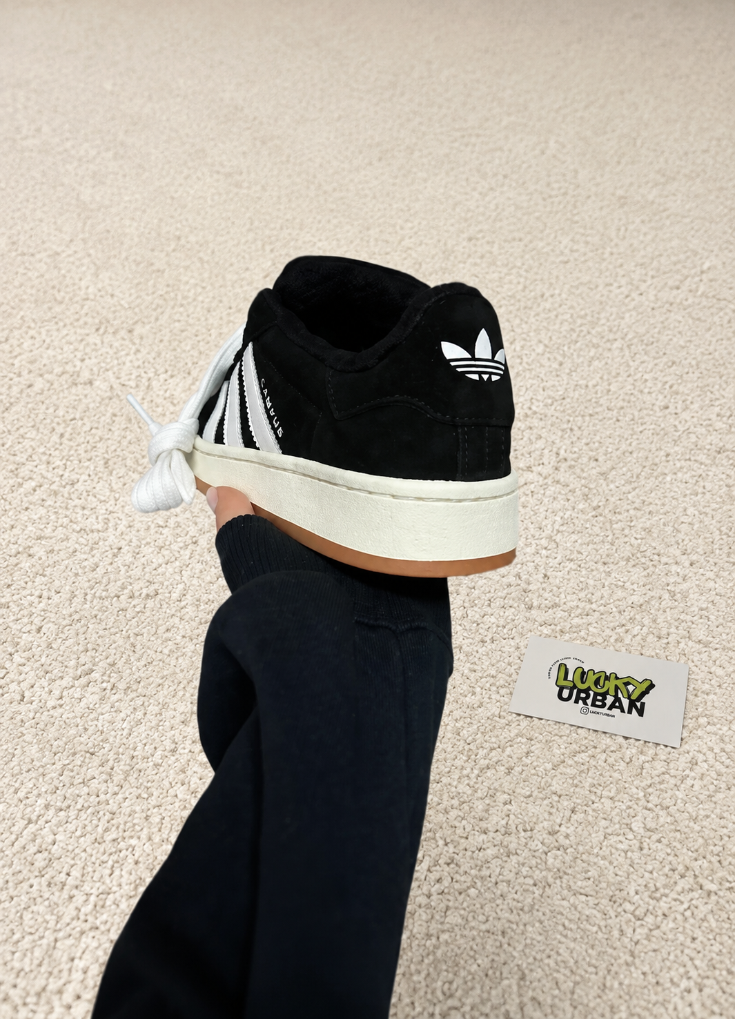 ADIDAS CAMPUS 00S PRETO / BRANCO