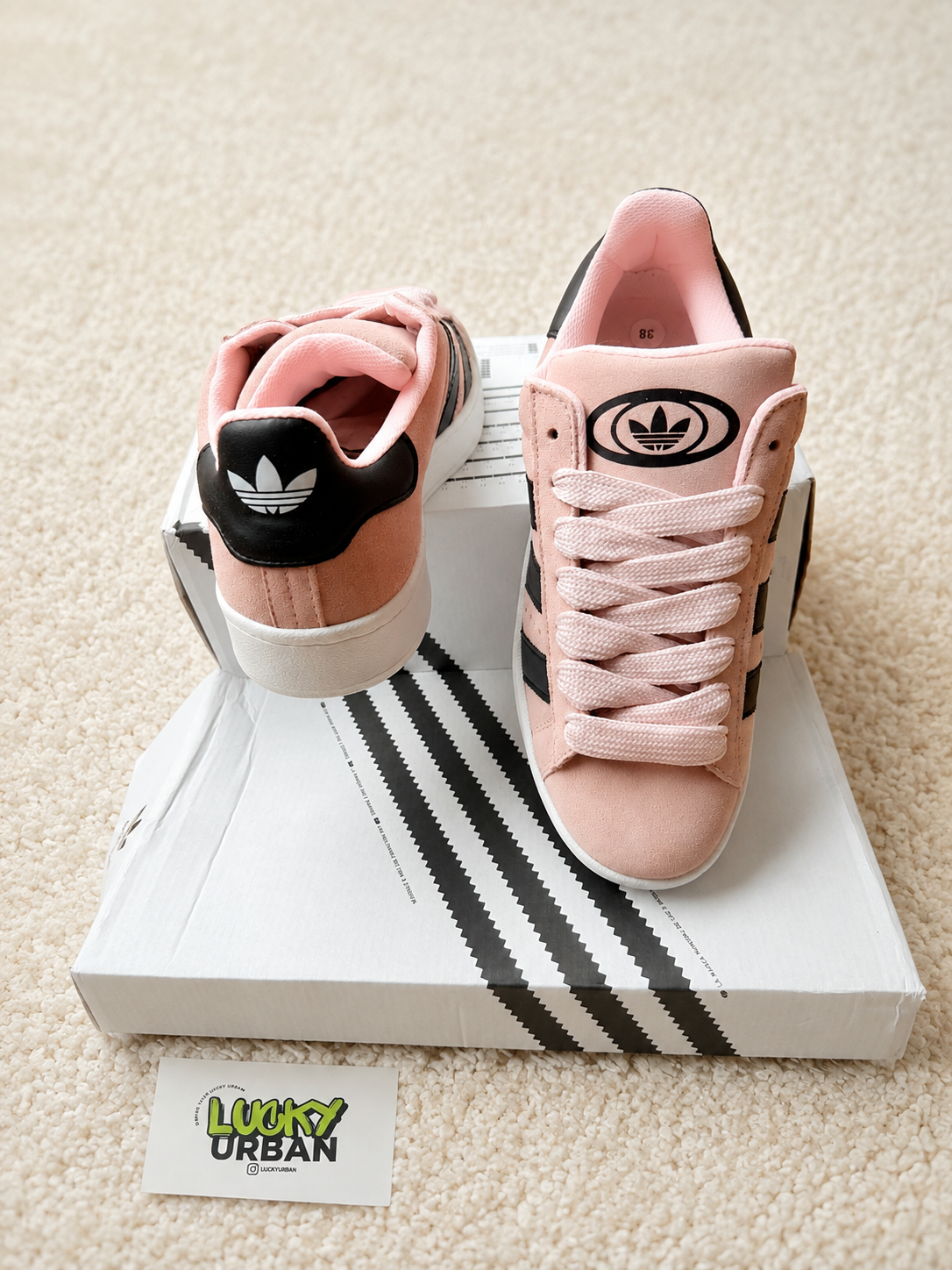 ADIDAS CAMPUS 00S ROSA / PRETO