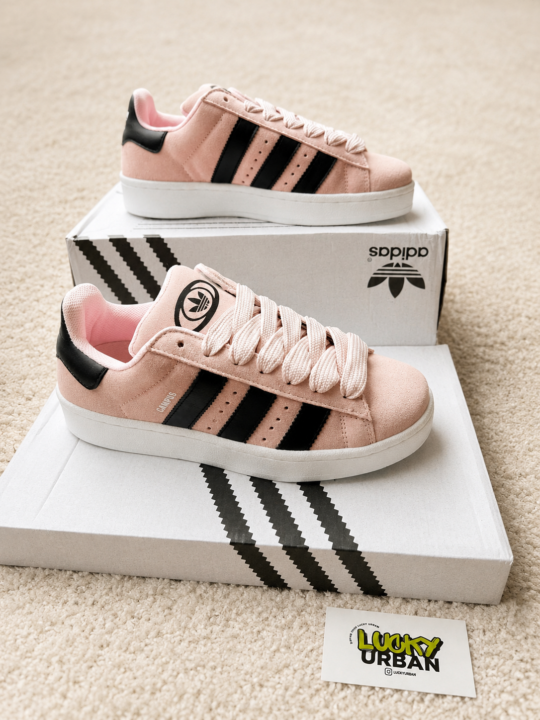 ADIDAS CAMPUS 00S ROSA / PRETO