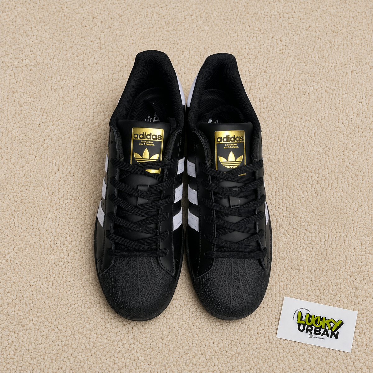 ADIDAS SUPERSTAR PRETO / BRANCO