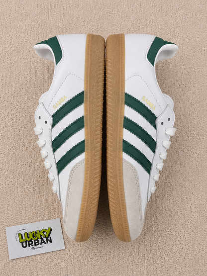 ADIDAS SAMBA BRANCO / VERDE