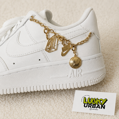 NIKE AIR FORCE 1 LOW BRANCO / CORRENTES