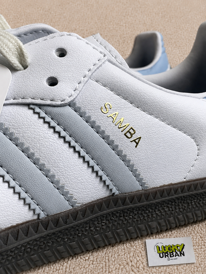 ADIDAS SAMBA BRANCO / AZUL