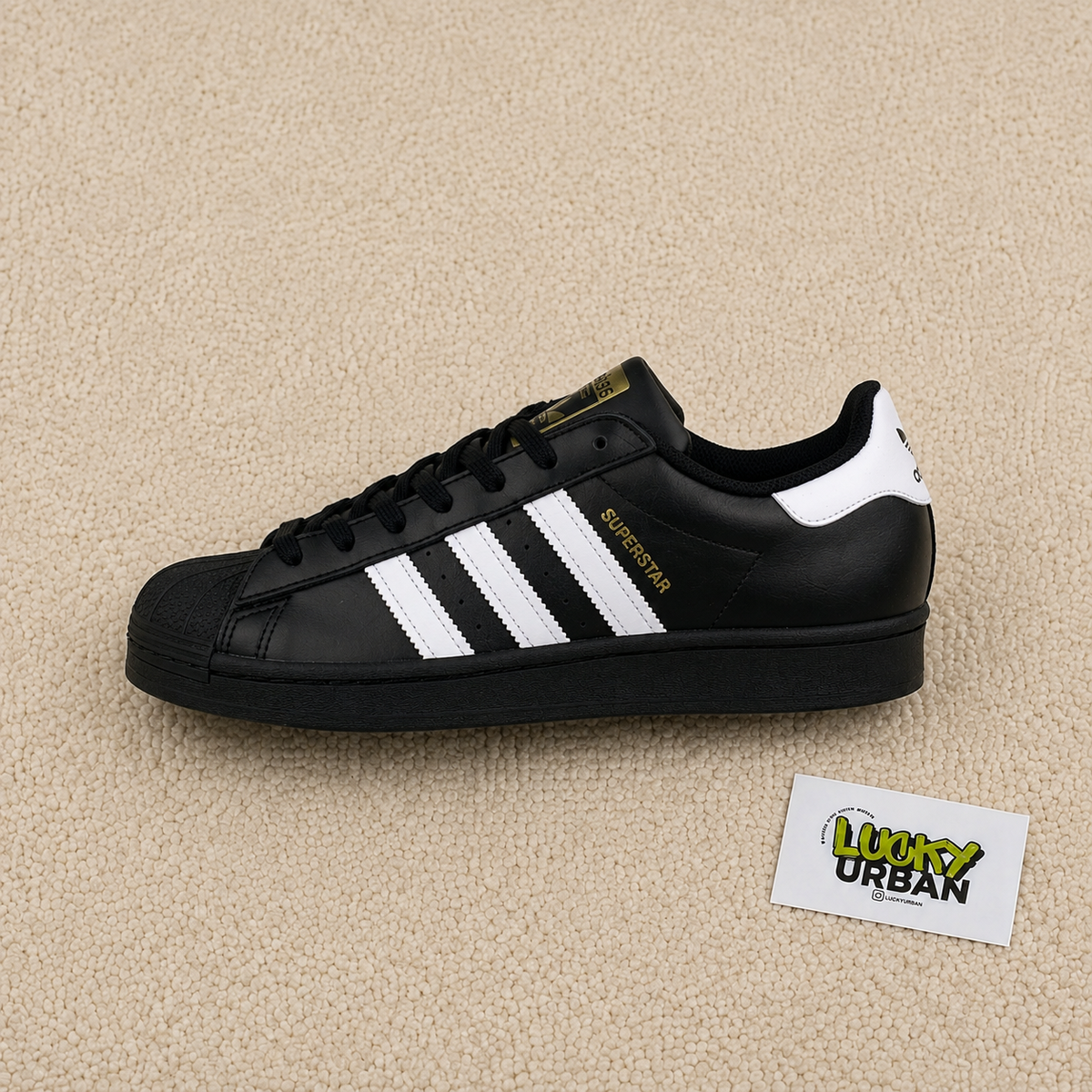 ADIDAS SUPERSTAR PRETO / BRANCO