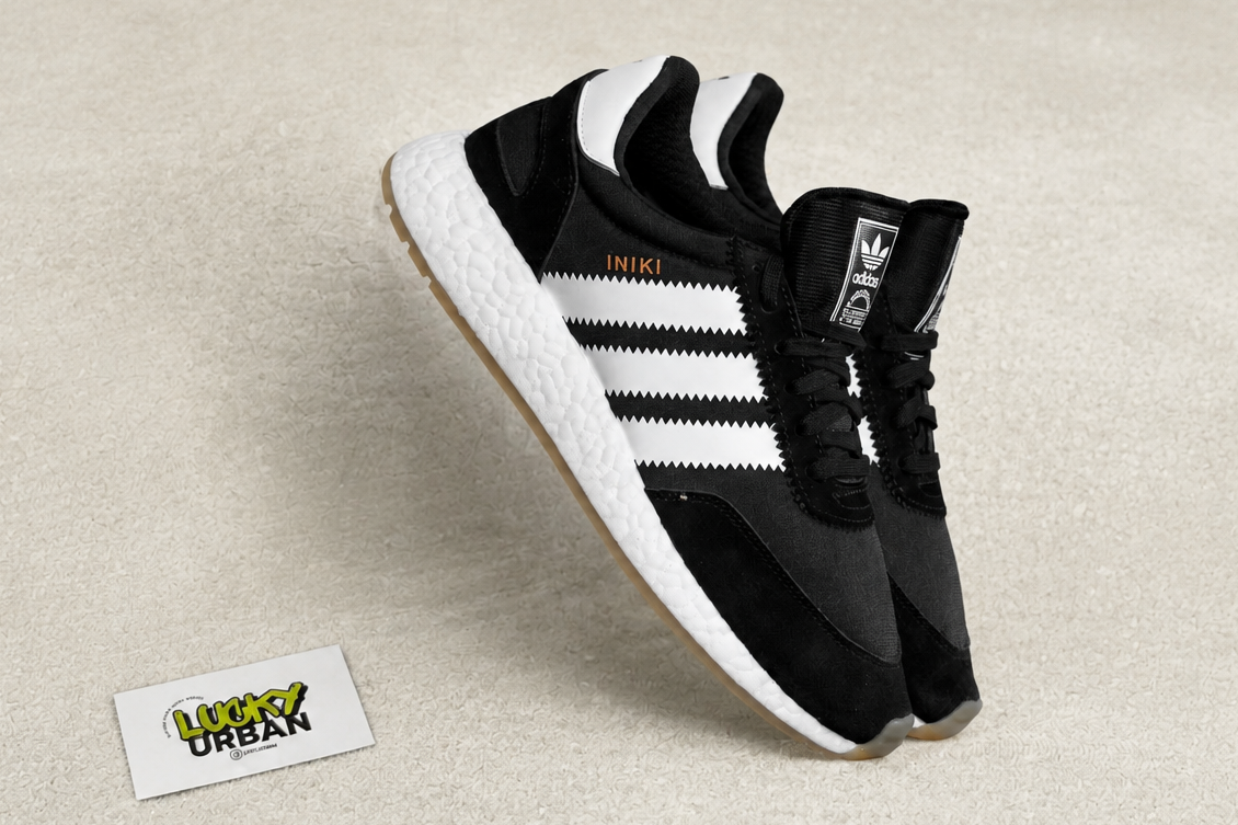 ADIDAS INIKI PRETO / BRANCO