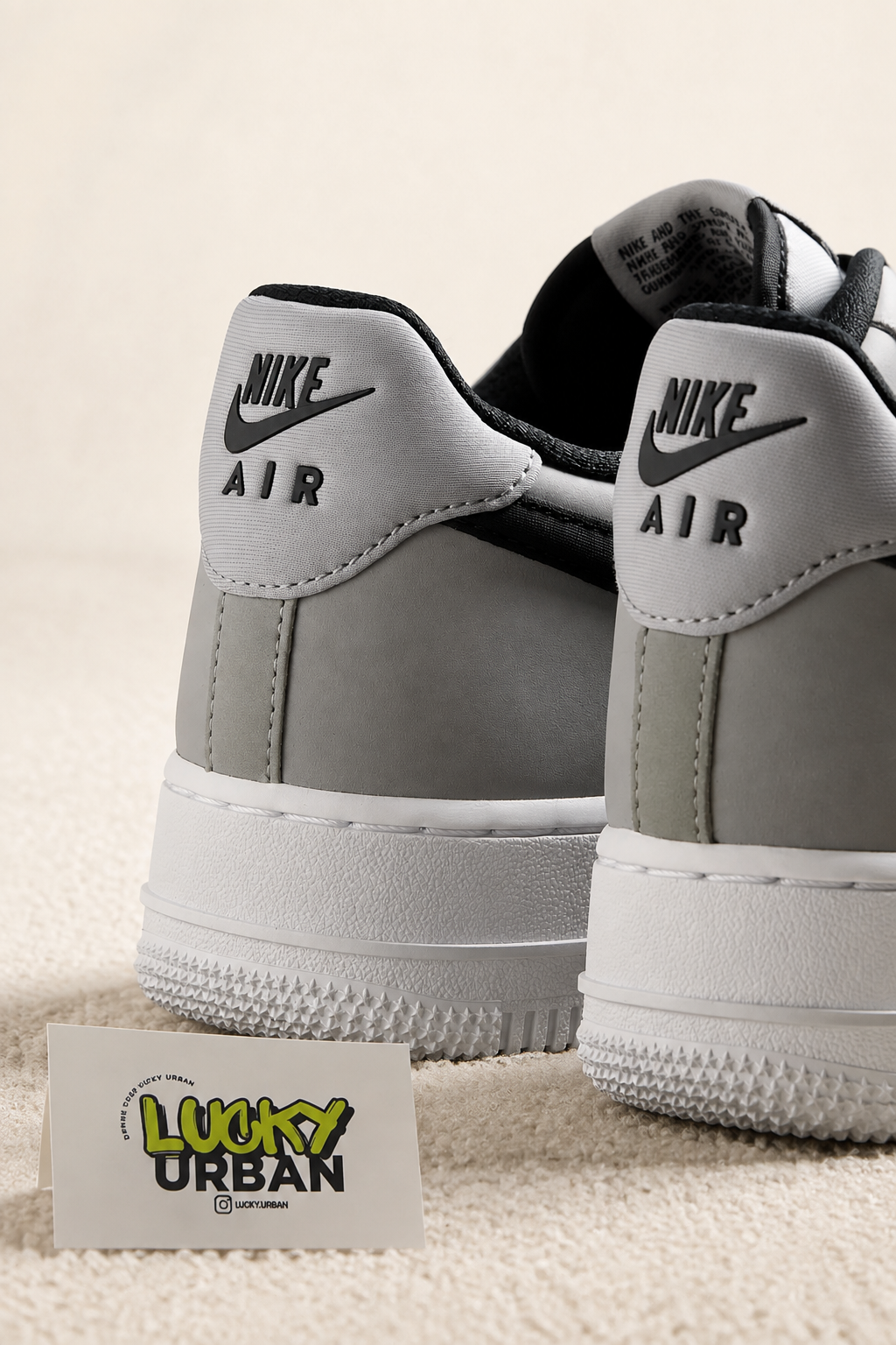 NIKE AIR FORCE 1 LOW CINZA / PRETO