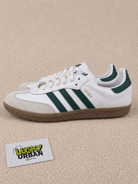 ADIDAS SAMBA BRANCO / VERDE