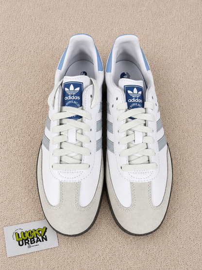 ADIDAS SAMBA BRANCO / AZUL