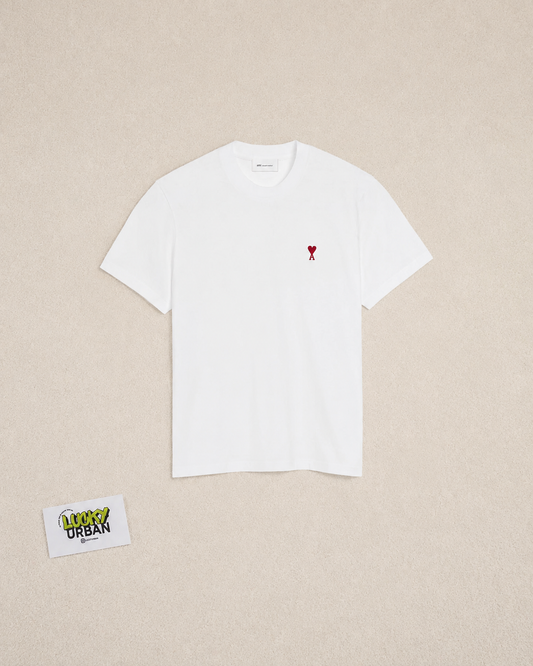 AMI T-SHIRT BRANCA