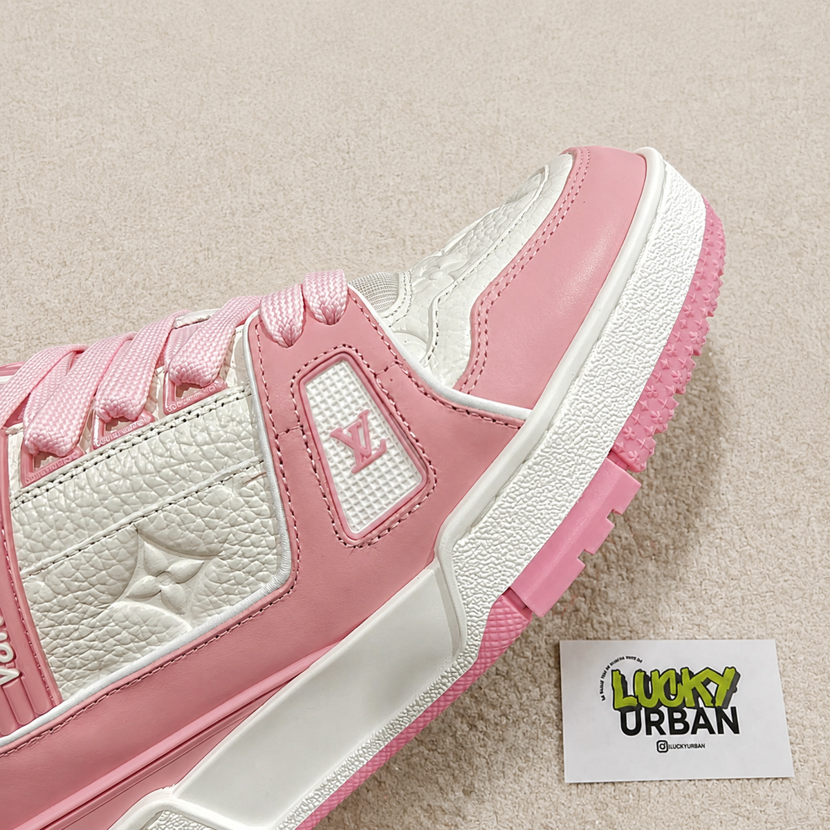 LOUIS VUITTON LV TRAINER COR-DE-ROSA