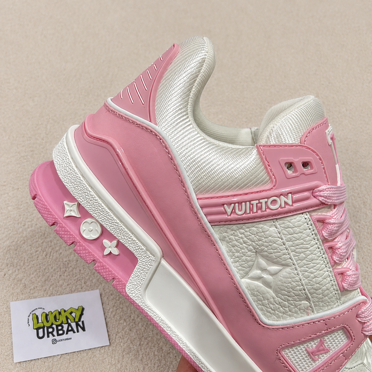LOUIS VUITTON LV TRAINER COR-DE-ROSA